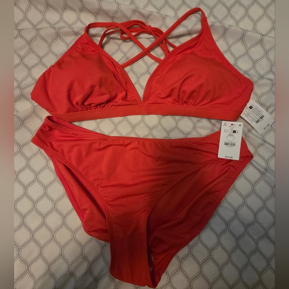 Red Bikini Set